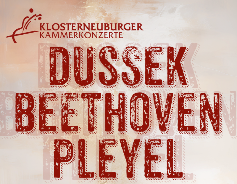 Dussek Beethoven Pleyel / Plakatausschnitt